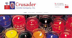 Desktop Screenshot of crusadercandlesco.com